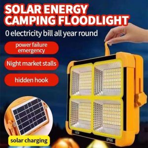 Solar Emergency light Rechargeable Waterproof Flood Light Buit-in Powerbank 3000W Good Quality