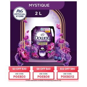 Downy Mystique Concentrate Fabric Softener 2L