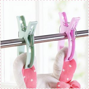 คลิปหนีบผ้าแห้ง มัลติฟังก์ชั่น ปรับได้ ไม้หนีบผ้า พลาสติก แรงยึด ความต้องการส่วนบุคคล ระเบียง
