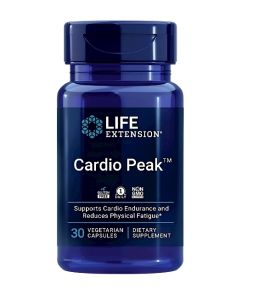 Life Extension Cardio Peak - Supports Cardiovascular Endurance Heart Muscle Health - 30 Capsules - Dietary Supplement