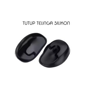 Tutup Telinga Untuk Cat Rambut 1 Pasang ( kiri & kanan ) Bahan Silikon & Bahan Plastik- Penutup Telingan Salon
