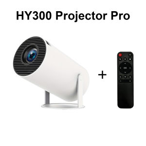 ANYTROX projector supports wireless projection 1080p 4k HDMI suitable for mobile phones laptops home theaters built-in Google Store built-in speakers HY300 projector