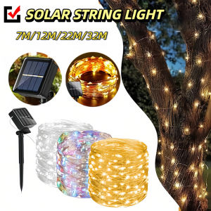 Solar String Light 32M 300LED Outdoor Waterproof LED Fairy Lights with 8 Modes for Home Xmas Decor