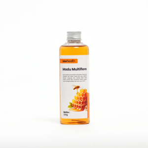 Madu Multiflora 700 gr Nowhealth Organik Raw Honey Murni