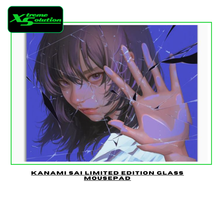 KANAMI SAI Kanami Sai Limited Edition Glass Mouse Pad