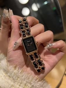 Wholesale Dropshipping Xiaoxiangjia Woven Strap Three-Piece Titanium Steel Jewelry Set Quartz Womens Watch Cross-Border Foreign Trade Wholesale