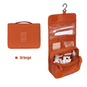 Philippines no.1 New Travel Toiletry Make up Cosmetics Pouch Organizer with Hook Toiletry Bag
