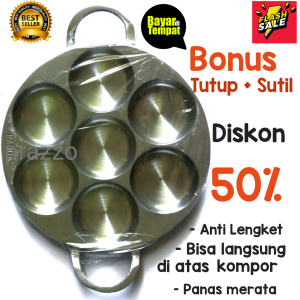 Cetakan Kue Martabak Mini Lumpur Pukis Balok Bikang Cubit Bolu Pancong