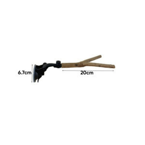 🇸🇬 Parrot Perch Stand for Windows: Anti-Slip Interactive Bird Swing Toy