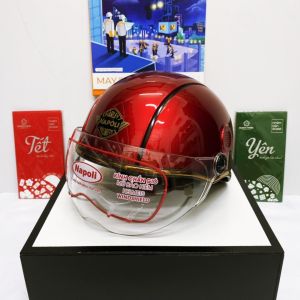 Mũ Bảo Hiểm NAPOLI S46 Kính  /Bảo Hành 12 Tháng