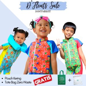 Baju Renang Apun ANAK DFLOATS baju renang anti tenggelam