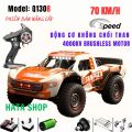 Xe Đua Địa Hình Q130B Pro Bản Nâng Cấp Tốc Độ Cao 70km/h Động Cơ Không Chổi Than 4000kv Brushless Motor 4WD Rapid RC Car Off-road Tỉ Lệ Lớn 1/14. 
