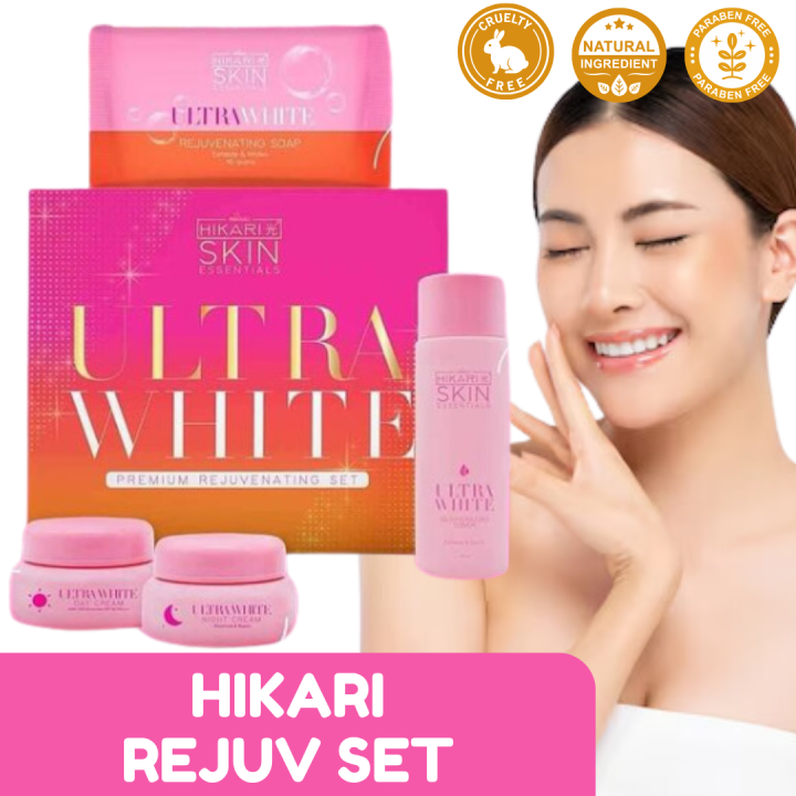 Top-Quality Skincare Kit Hikari Skin Ultra White Rejuvenating Set ...