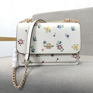 Official Store Original Sling Bag Womens Large Klare Shoulder Crossbody Chain Organ Bag 91019 CA148 1424 Size: 22 * 16 * 6CM