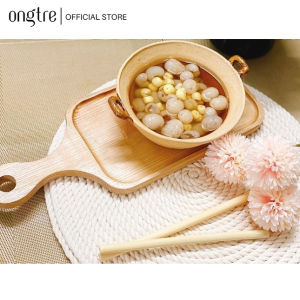 Khay gỗ decor nguyên khối hình tròn chữ nhật vuông...khay gỗ tần bì Nhiều kích thước (Hàng VN) | ongtre® (Vietnam)