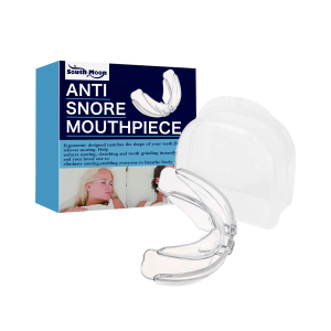 South Moon Anti Snoring Mouth Guard – Night Sleep Snore Stopper Teeth Grinding Guard for Bruxism Resin Dental Mouthpiece Easy to Use Helps Promote Smoother Breathing & Better Sleep