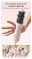 Simplus Multifunctional Hot Air Comb Hair Brush, Mini Portable, Blow And Comb in One, Curler And Straightener Dual-Use, Blow Dry Fluffy Inward Curl 360° Air Outlet, Cold And Hot Air. 