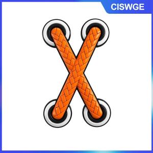 CISWGE Vui Xe Xe Xe Máy Decals Chéo Dây Giày Mô Hình Vinyl Sticker Thời Tiết Cho Cửa Bumper Trang Trí