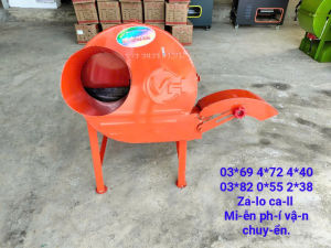 Máy Băm Chuối Băm Rau Cỏ Cửa Xả Ngang điện 220V