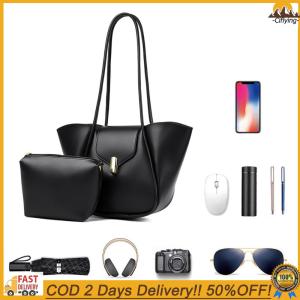 【Ciflying1】 Women Simple Tote Handbag for Female PU Leather Simple Tote Handbag Large PU Leather Shoulder Bag for Work Leisure Travel Shopping