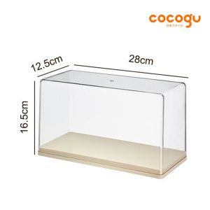 COCOGU กล่องโมเดล ชั้นวางโมเดล กันฝุ่น โปร่งใส 1-4 ชั้น size S M L