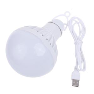 White USB Light Energy Saving Emergency Light Portable BBQ Lantern Lamp LED Lamp Bulbs Led Bulb Light for Beach Tent