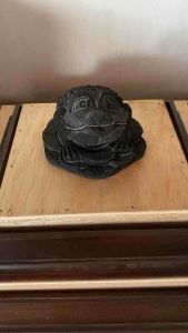 Patung katak patung hiasan aquarium