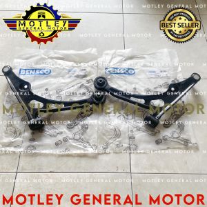 SAYAP BAWAH LOWER ARM ASSY WITH BALL BOLL BULL JOINT DAN BUSH BUSHING SUZUKI AERIO 2002 2003 2004 KANAN KIRI HARGA SATUAN MERK BENSCO MADE IN GERMANY