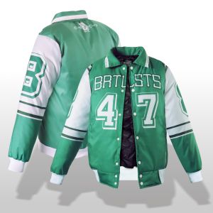 Jaket Varsity Nascar Vintage Pria Dewasa Keren Varsity Jacket Cowok Seagreen Printing Distro Terbaru