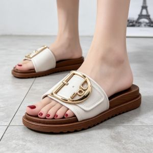 Womens korean style sandals non-slip and waterproof comfortable slippers suitable perfect for wearing outside for all seasons