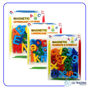 Colourful Magnetic Alphabets Letters Numbers Block Magnet ABC