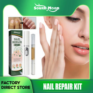 South Moon Nail Fungal Pen Anti-fungal Home Set Toe Nail Onychomycosis Paronychia Anti Fungal Fungus Care Repair Liquid Anti-fungal Home Treatment Set Toe Nail Treatment Pen Onychomycosis Paronychia Anti Fungal Fungus Care Repair Serum Kit
