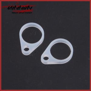 [minnan] 2pcs ซิลิโคนลูปสำหรับคลิปเครื่องช่วยฟัง BTE สามขนาด11mm 9 mm 7 mm