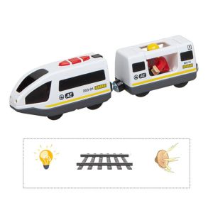 UFANSM  Childrens Toys  Design Compatible With Brio Battery Operated Wooden Train Track Toys Train