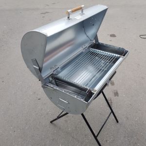 เตาถ่านอบปิ้งย่างไร้ควันรุ่นใหม่(100L)ย.77cm×ก.37cm×ส.92cm#เตาย่างไร้ควัน#เตาถังไร้ควัน#เตาปิ้งไร้ควัน#เตาย่างลดโลกร้อน#เตาเหล็กใส่ถ่าน#อบปิ้งย่าง