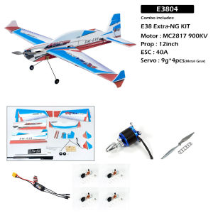 Real Hawk EPP Foamy-3D Aerobatic Painted RC Airplane Electric RC Aircraft Outdoor Toy Extra-NG Wingspan 1200mm