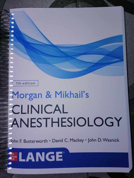 Morgan And Mikhail's Clinical Anesthesiology 7th Edition | Lazada PH