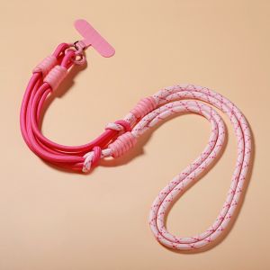 OURTOUR With Patch Phone Lanyards Long Adjustable Neck Ropes  Personalized Mobile Phone Straps