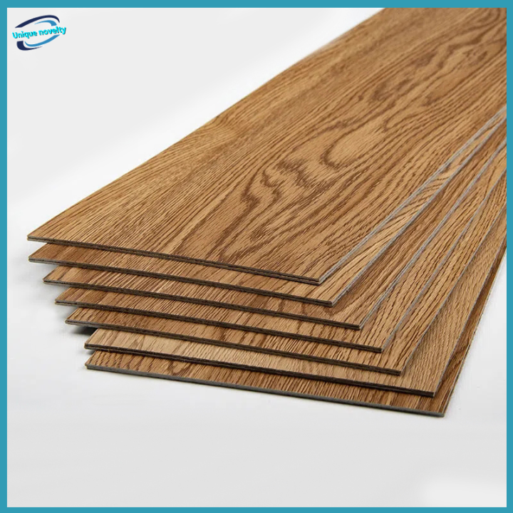 3D vinyl Wood Grain Floor Stickers Modern design Waterproof vinyl ...