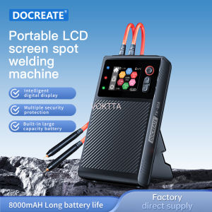 1.8 "LCD 8000MAh เครื่องเชื่อมจุดอัจฉริยะ-99ระดับเครื่องเชื่อมจุดอัจฉริยะปรับได้เหมาะสำหรับแบตเตอรี่ทรงกระบอก