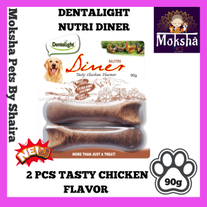 Dentalight Nutri Diner Dental Dog Treats for Healthy Teeth - 90g