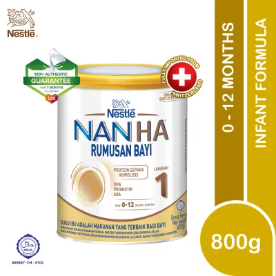 NAN H.A.® Infant Formula Step 1 800g For 0-12 Months