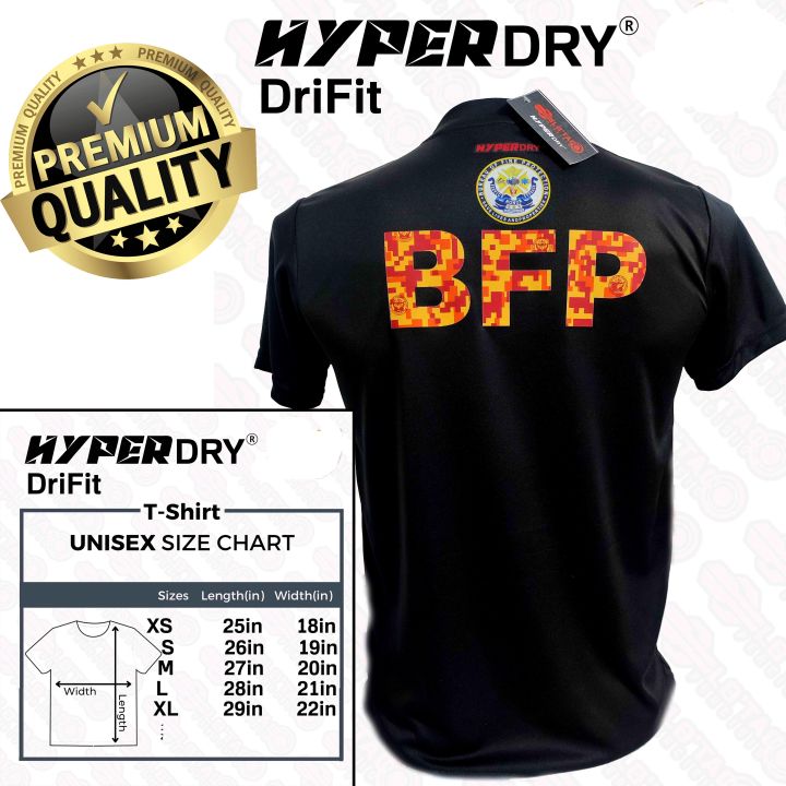HYPER-DRY BFP Tangerine Inspired Drifit Activewear Harabas/ Standy Mode  Shirt 100% Polyester Running clothes