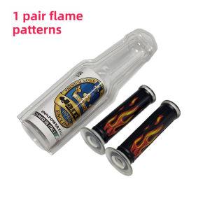 SEAMETAL Motorcycle Handle Grips Handlebar Covers Scooter Riding Open Ends Rubber Motorcycle Replacement Parts