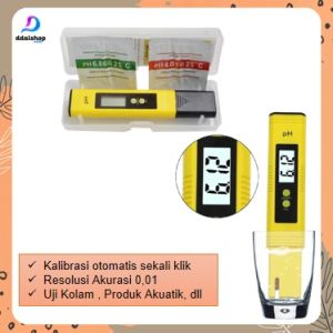 Alat Uji Tingkat Keasaman Air pH Meter Otomatis Tingkat Akurasi 0.01