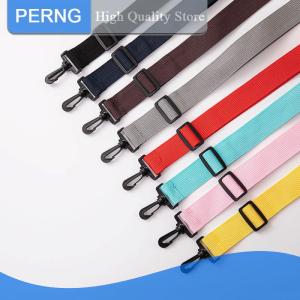 [PERNG] Tehe 1PC Detachable Belt Messenger Bags New Black Long Straps Bag Part Accessories Adjustable Replacement Shoulder Bag Strap