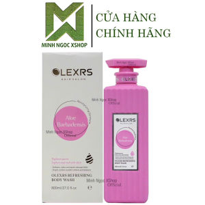 Sữa tắm dưỡng trắng da cao cấp OLEXRS Body Wash 800ML hồng đậm hương lô hội