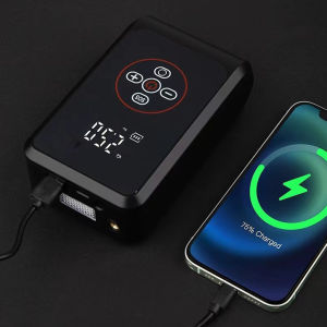 12V Power Bank Artifact with LCD Display Battery Emergency Backup for Car Tires