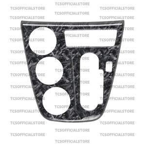 TCS Perodua myvi lagi best ICON 2011-2017 car forged carbon gear shift panel frame cover garnish accessories