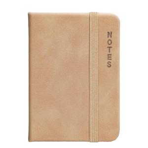 A 7 Pocket Notepads Small Notebook Stationery Notebooks Journal Notebook with Elastic Band Travel Notepads for School